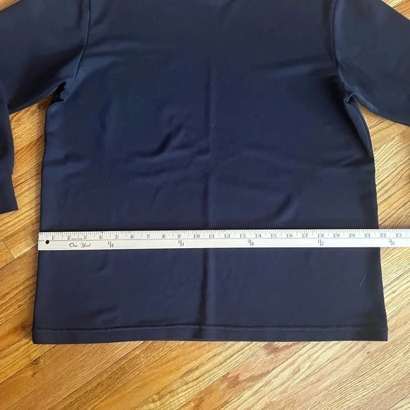 Black long sleeve thick dry fit type shirt - Picture 2 of 3